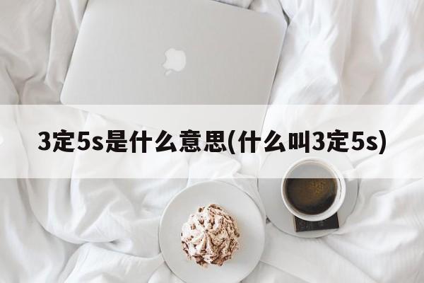 3定5s是什么意思(什么叫3定5s)